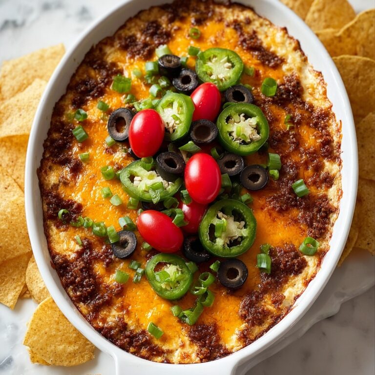 Spicy Cheesy Baked Football Dip Recipe