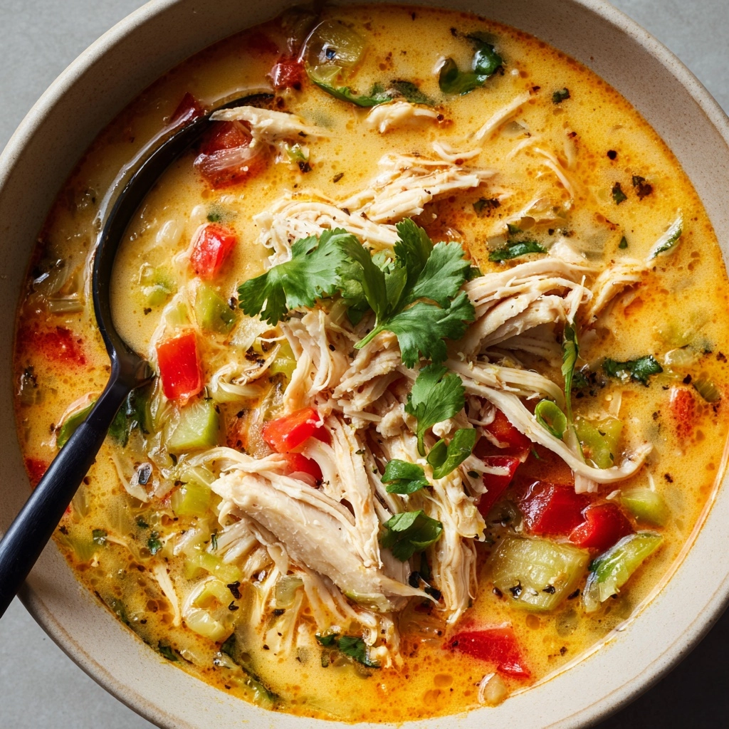 Thai-Inspired Curry Chicken Soup Recipe - Recipe Image