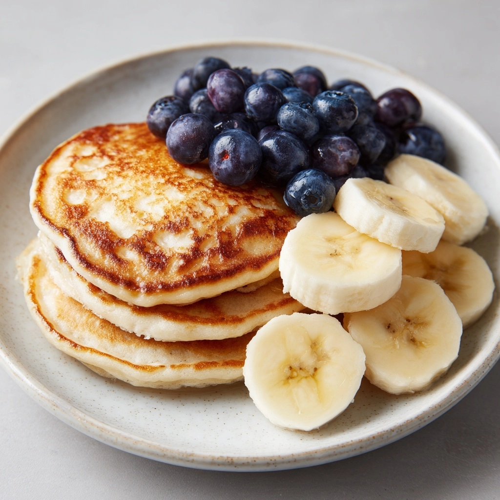 Flourless Banana & Protein Powder Pancakes Recipe - Recipe Image