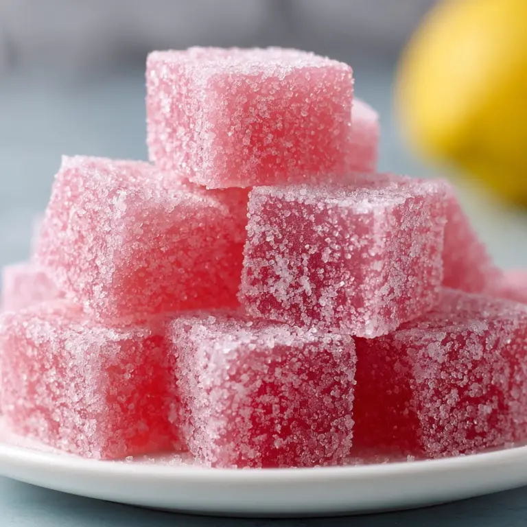 Pink Lemonade Electrolyte Gummies Recipe