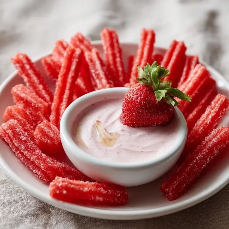Watermelon Fries with Spiced Greek Yogurt Dip Recipe