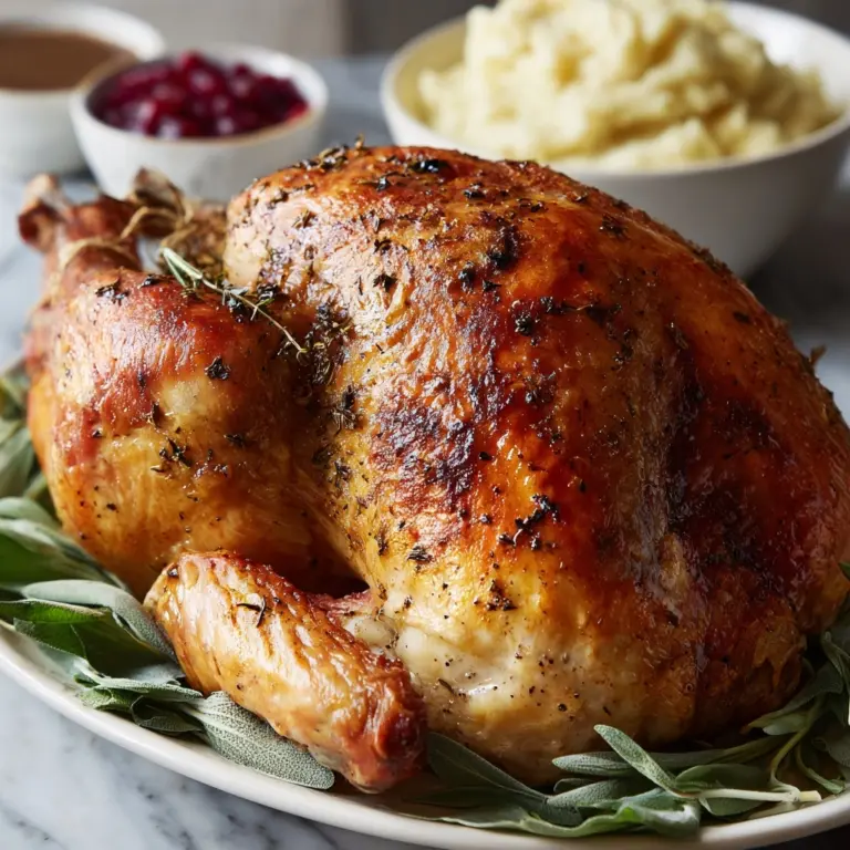 Easy Roast Turkey Recipe