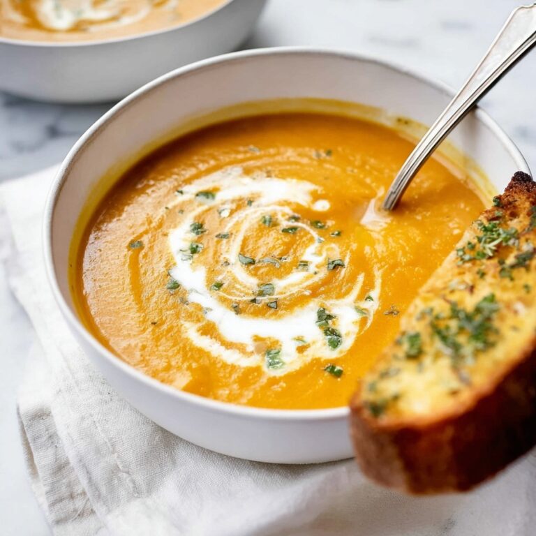 No Chop Roast Pumpkin Soup Recipe
