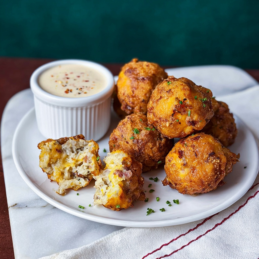 Cheddar Sausage Balls Recipe - Recipe Image