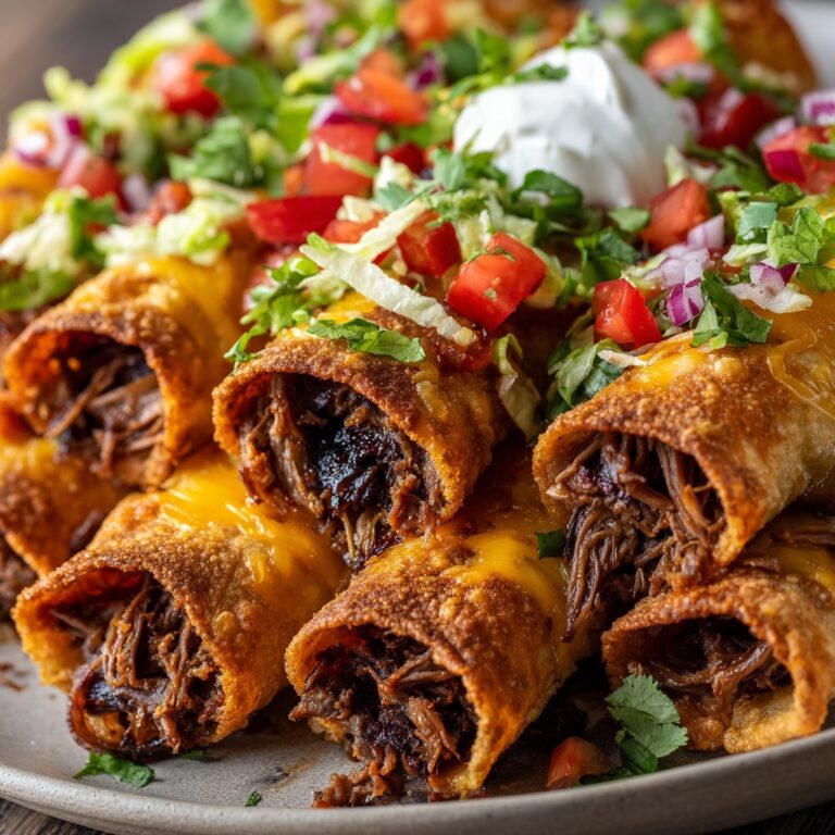 Crispy Beef Taquitos with Chipotle Sauce Recipe