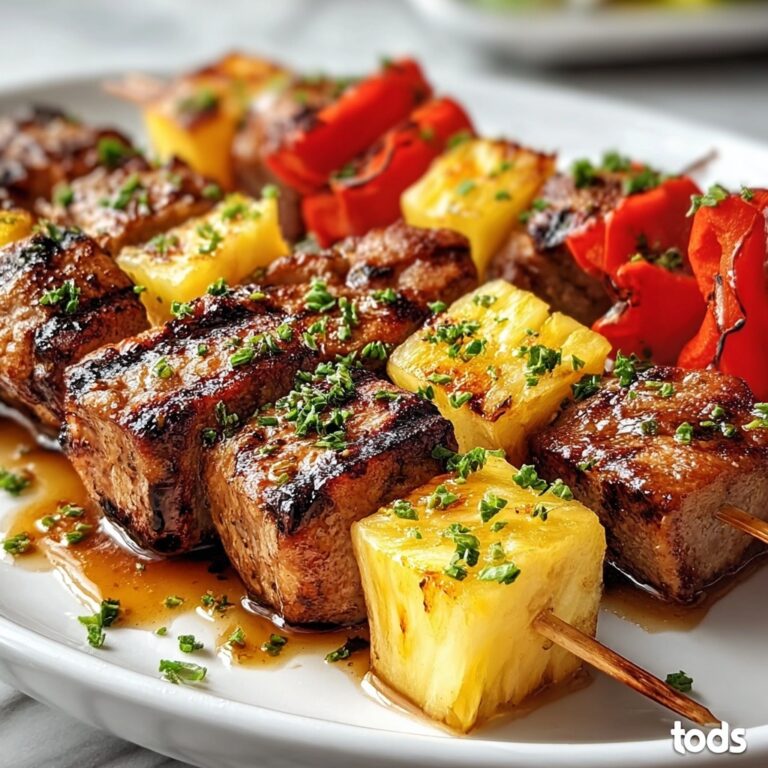 Juicy Pineapple Chicken Kabobs for the Ultimate Summer BBQ Recipe