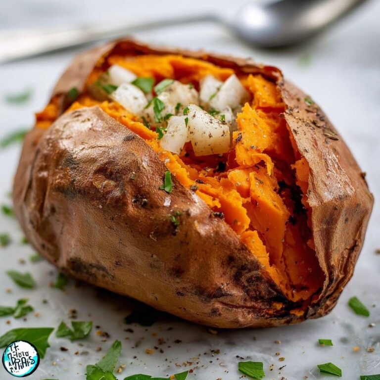 Easy Baked Sweet Potato Recipe