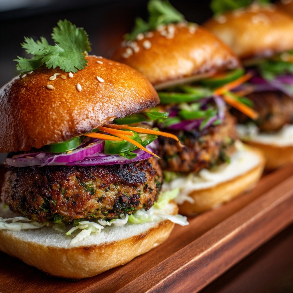 Rajma Kebab Sliders Recipe - Recipe Image