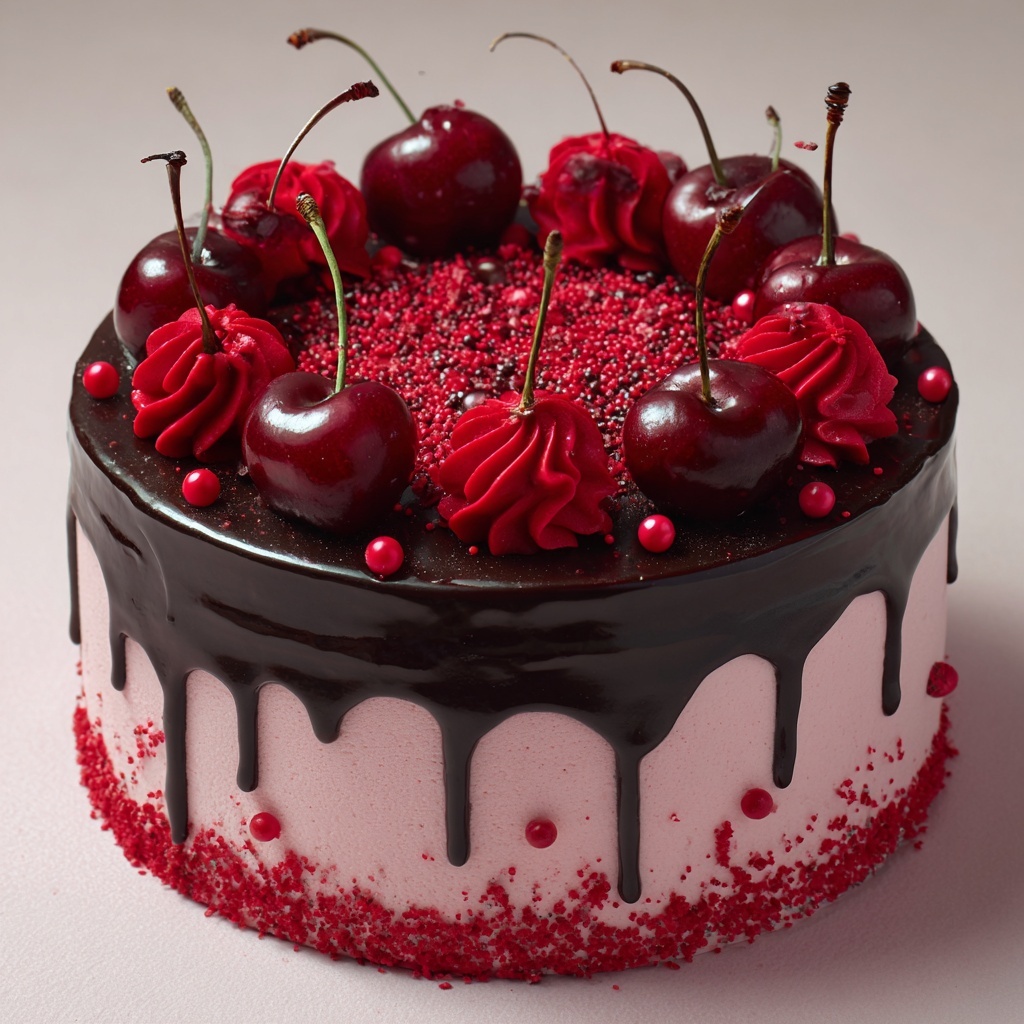 Cherry Dr Pepper Cake Recipe - Recipe Image