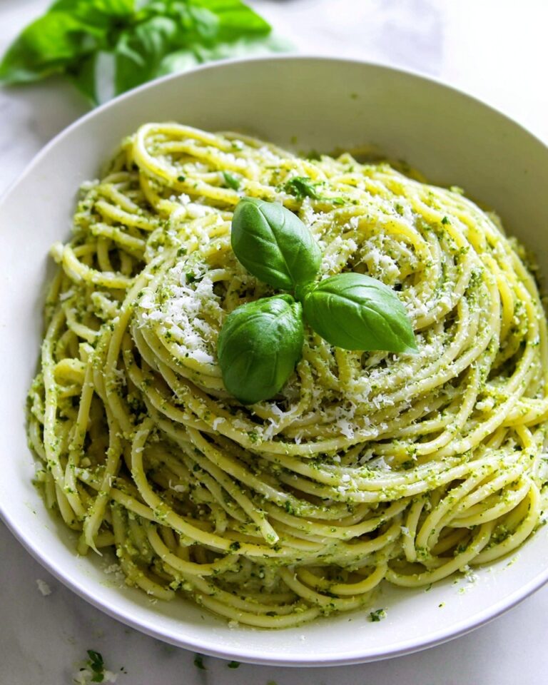 Pesto Pasta with Cherry Tomatoes, Arugula, and Parmesan Recipe