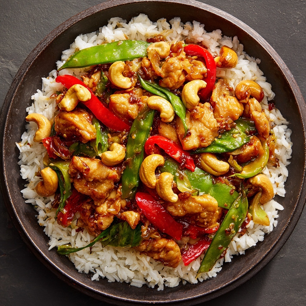 Cashew Chicken Stir-Fry Recipe - Recipe Image