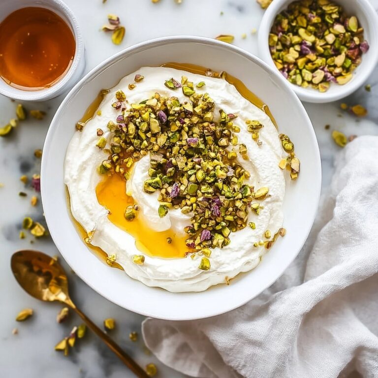 Honey and Pistachio Whipped Feta Dip Recipe