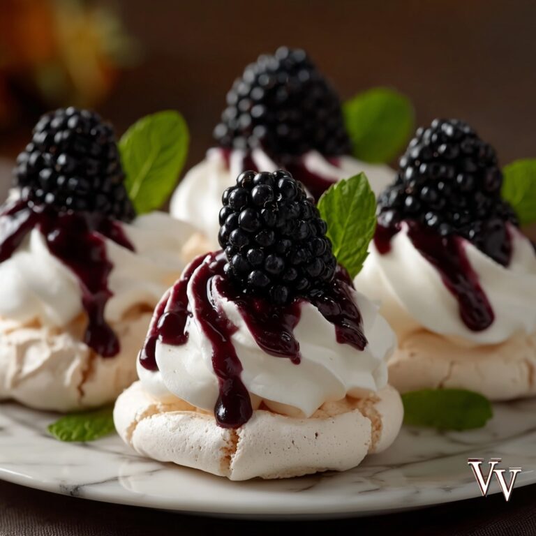 Irresistible Blackberry Pavlovas That Brighten Your Day Recipe