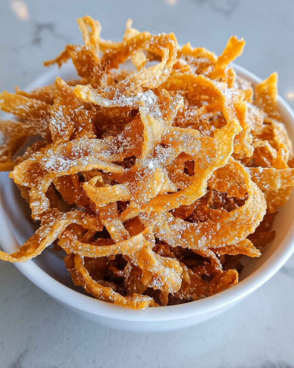 Crispy Fried Wonton Strips Recipe - Recipe Image