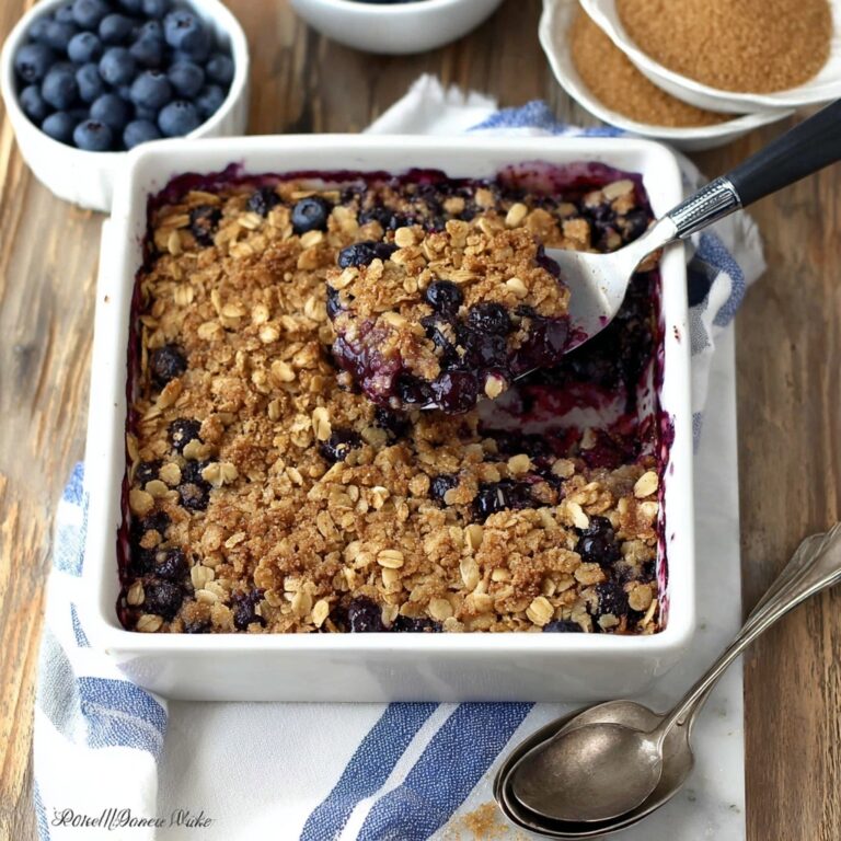Blueberry Baked Oatmeal Recipe
