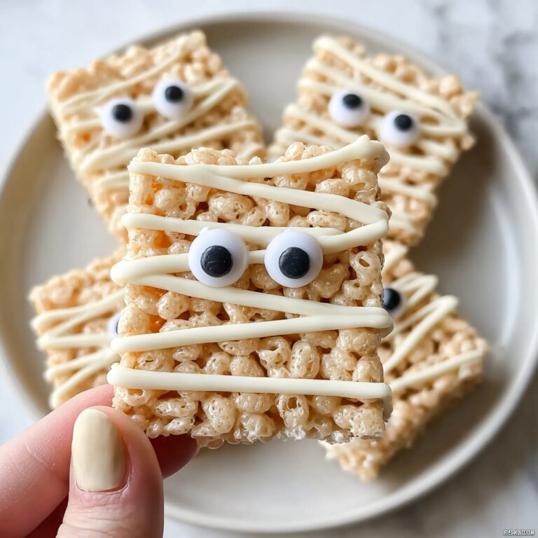 Mummy Rice Krispie Treats Recipe