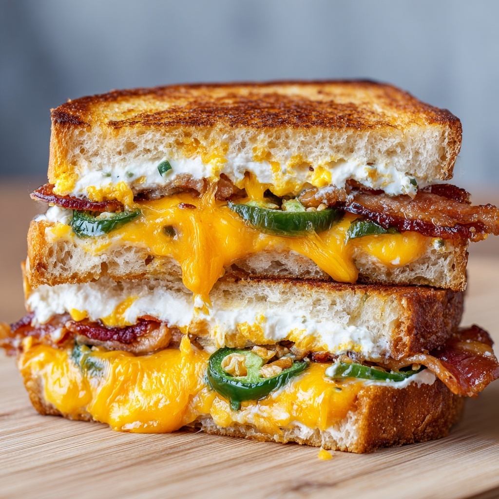 Jalapeño Popper Sandwich Recipe - Recipe Image