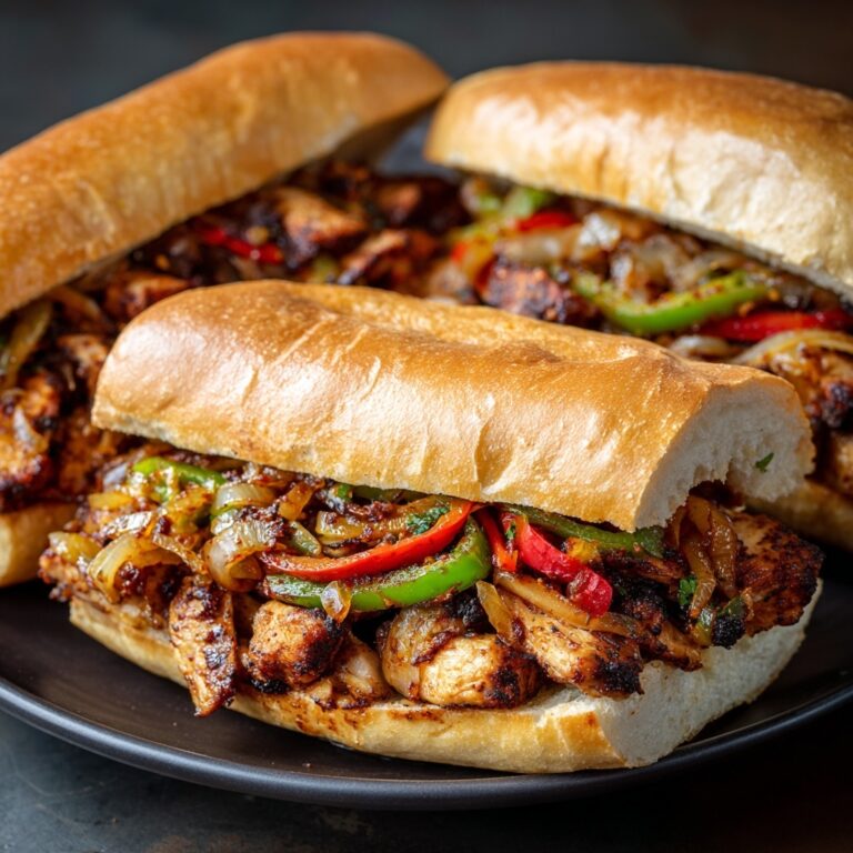 Chicken Philly Sandwiches Recipe