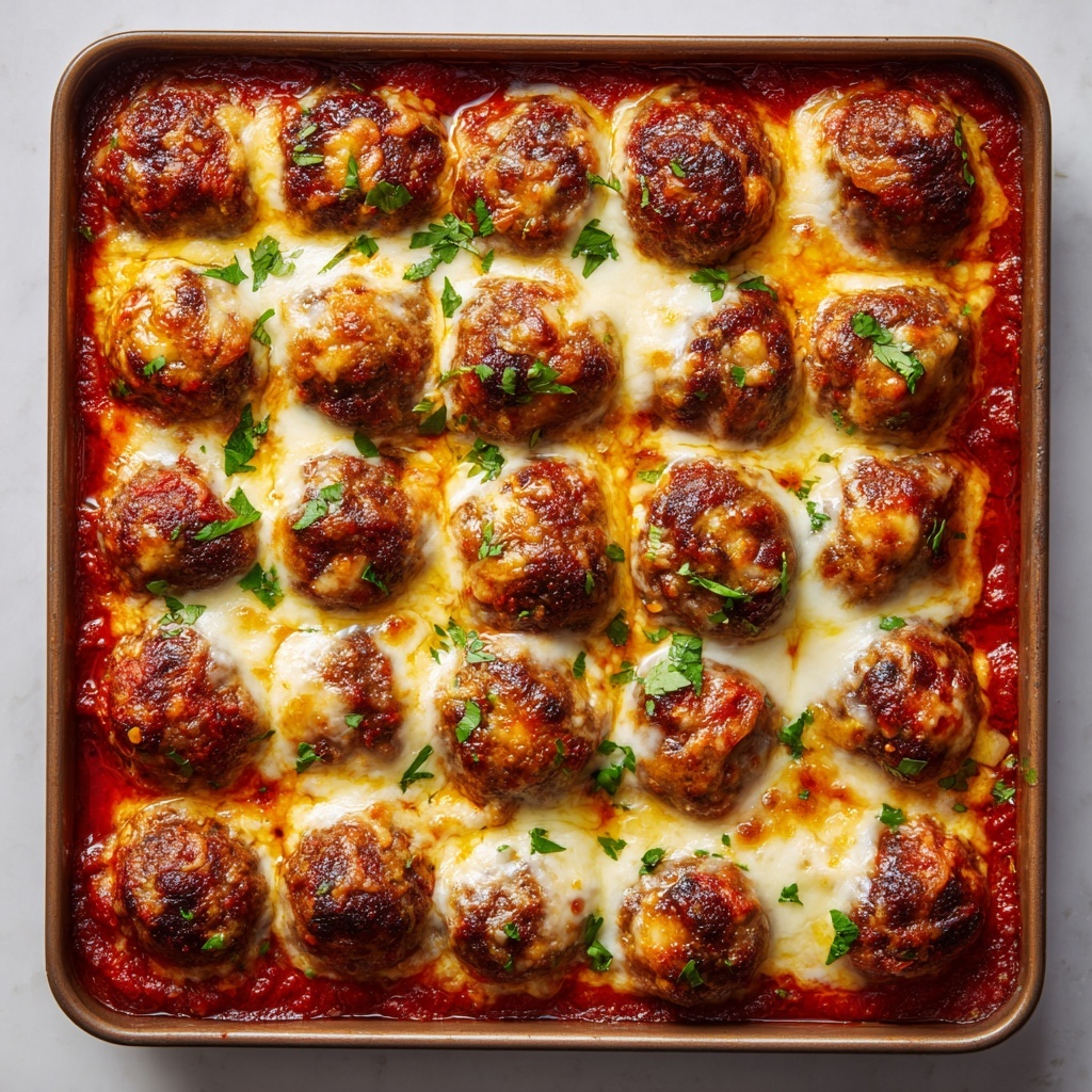 Dump and Bake Meatball Casserole Recipe - Recipe Image