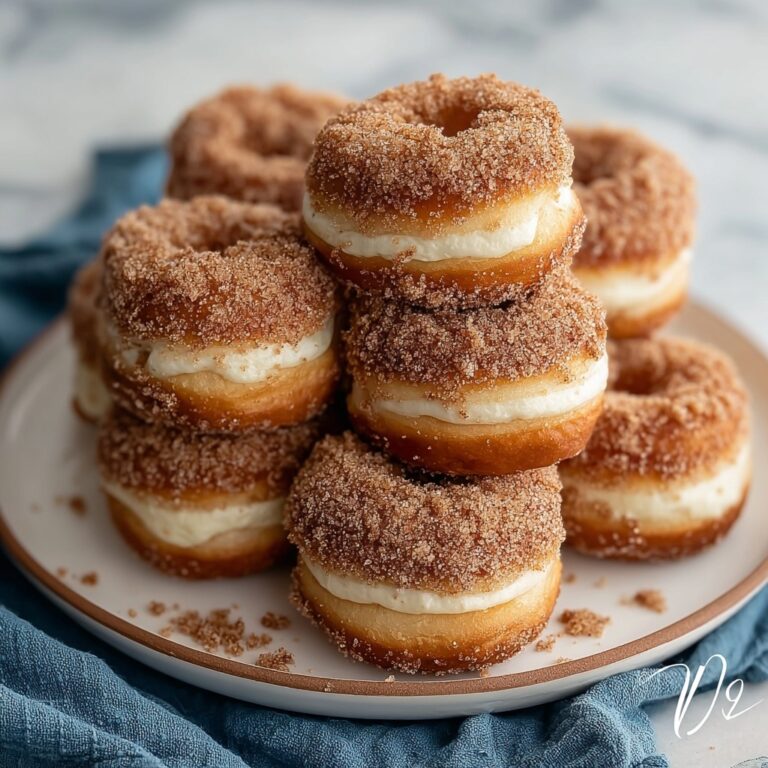 Crumb Cake Donuts Recipe