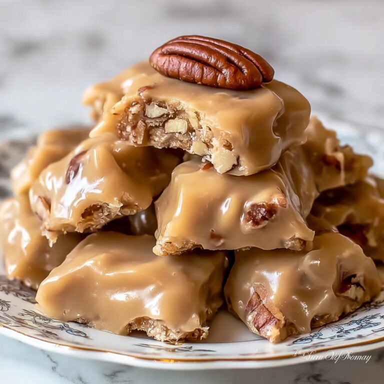 Indulgent Authentic Southern Vanilla Pecan Pralines Recipe