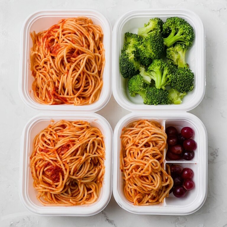 Easy Spaghetti Lunchbox Idea Recipe