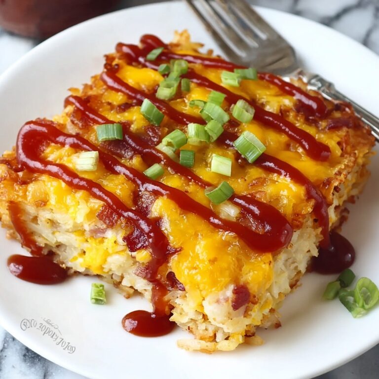 Keto BBQ Chicken Casserole Recipe