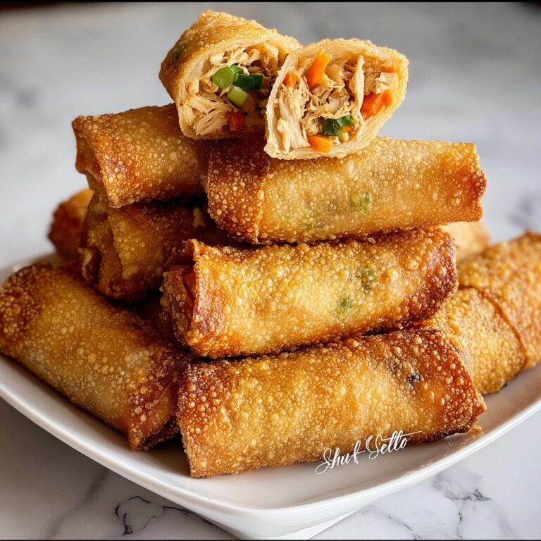 Crispy Air Fryer Chicken Egg Rolls Recipe