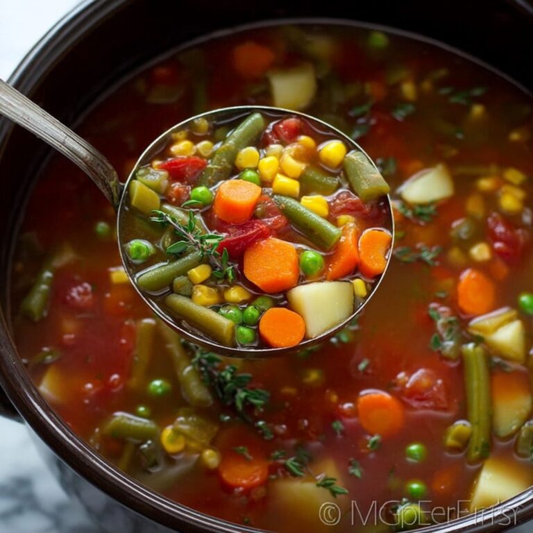 Easy Vegetable Soup Recipe