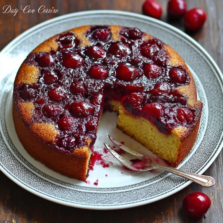 Summer Cherry Cake Recipe